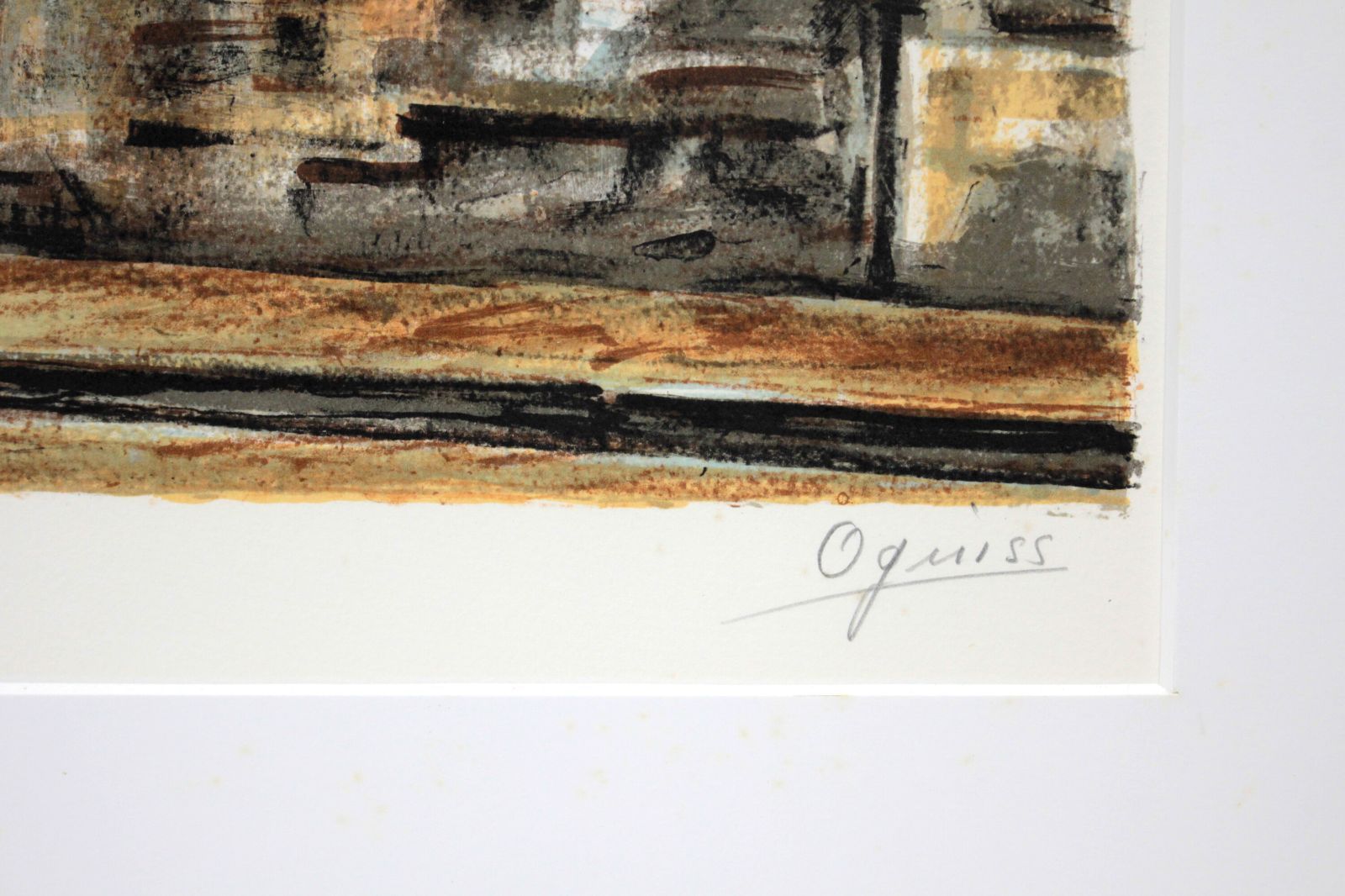 荻須高徳 「修道院」 リトグラフ 版画 絵画 - メルカリ