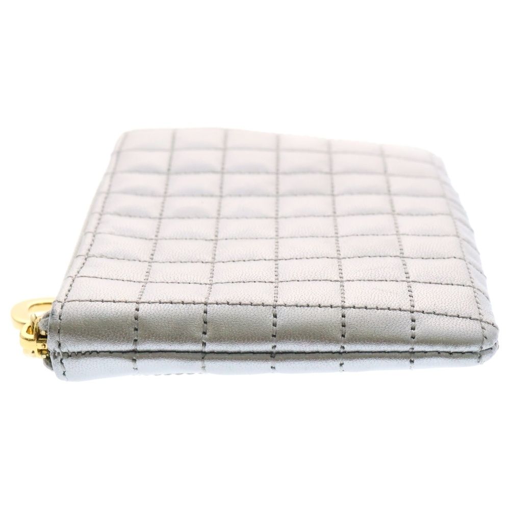 CELINE セリーヌ ライトブルー レザー コインケース CELINE セリーヌ