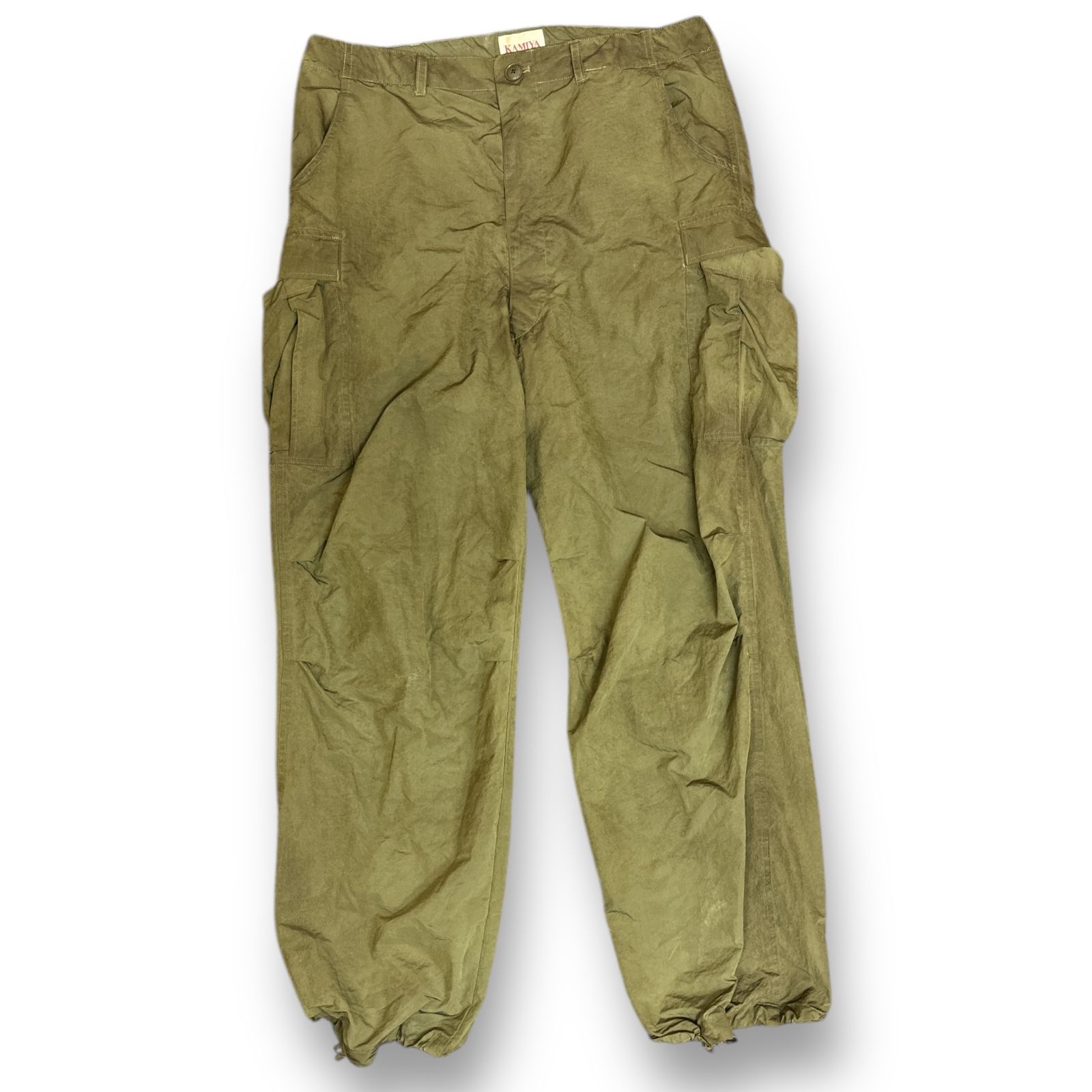 定価69300円 KAMIYA Over-dyed Military Pants オーバーダイ