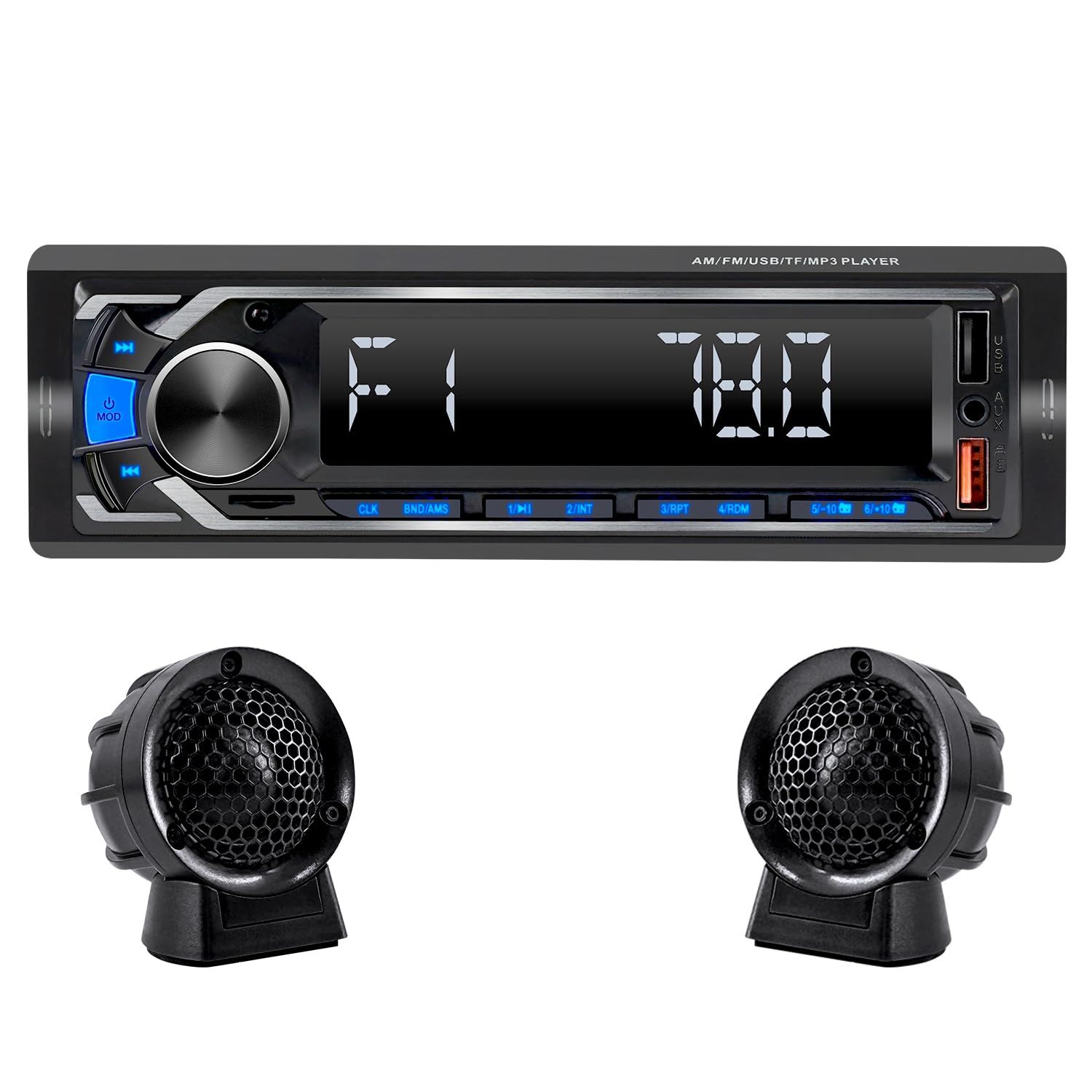 セイワ SEIWA カーオーディオ 1DIN メディアプレーヤー 軽トラック ダイハツ ハイゼットトラック スズキ キャリー に最適 カーオーディオ RAY21 ワイドFM 76.0 108.0MHz対応 AM AUX USBメモリ SDカード音楽再