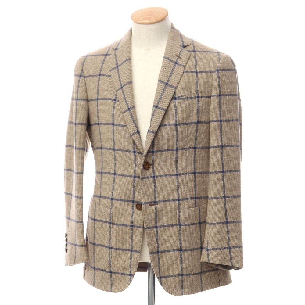 中古】スティレ ラティーノ STILE LATINO ウール チェック テーラード 