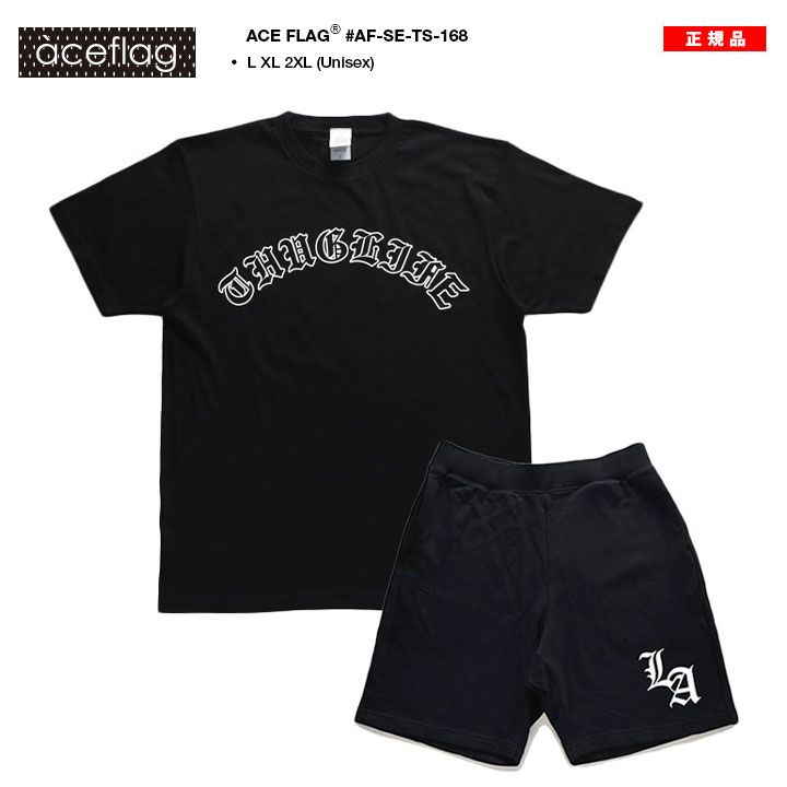 全国無料，豊富な ACE FLAG 上下セット 半袖 ブランド Tシャツ ハーフ