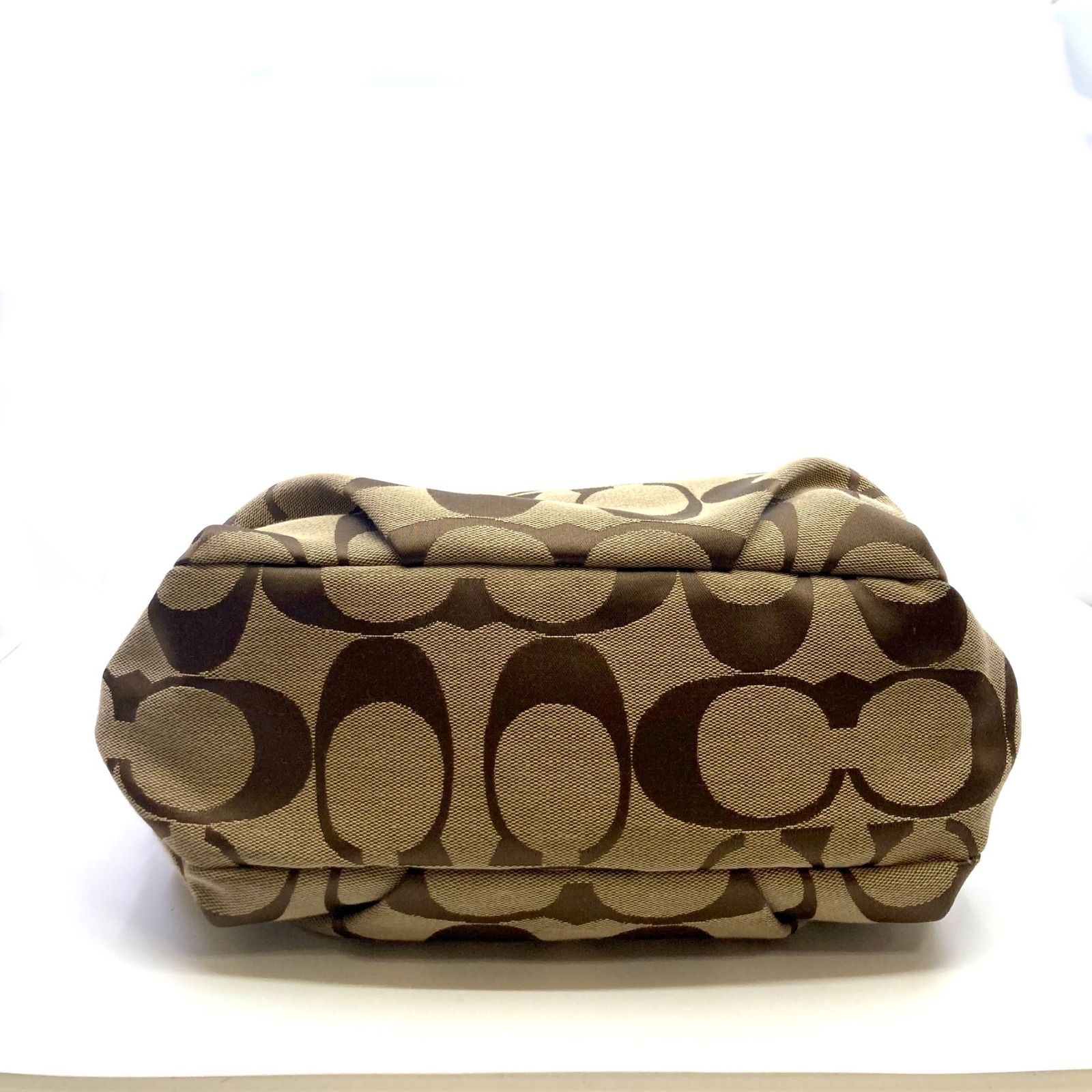 美品 COACH コーチ シグネチャー ショルダーバッグ F15067 - メルカリ 