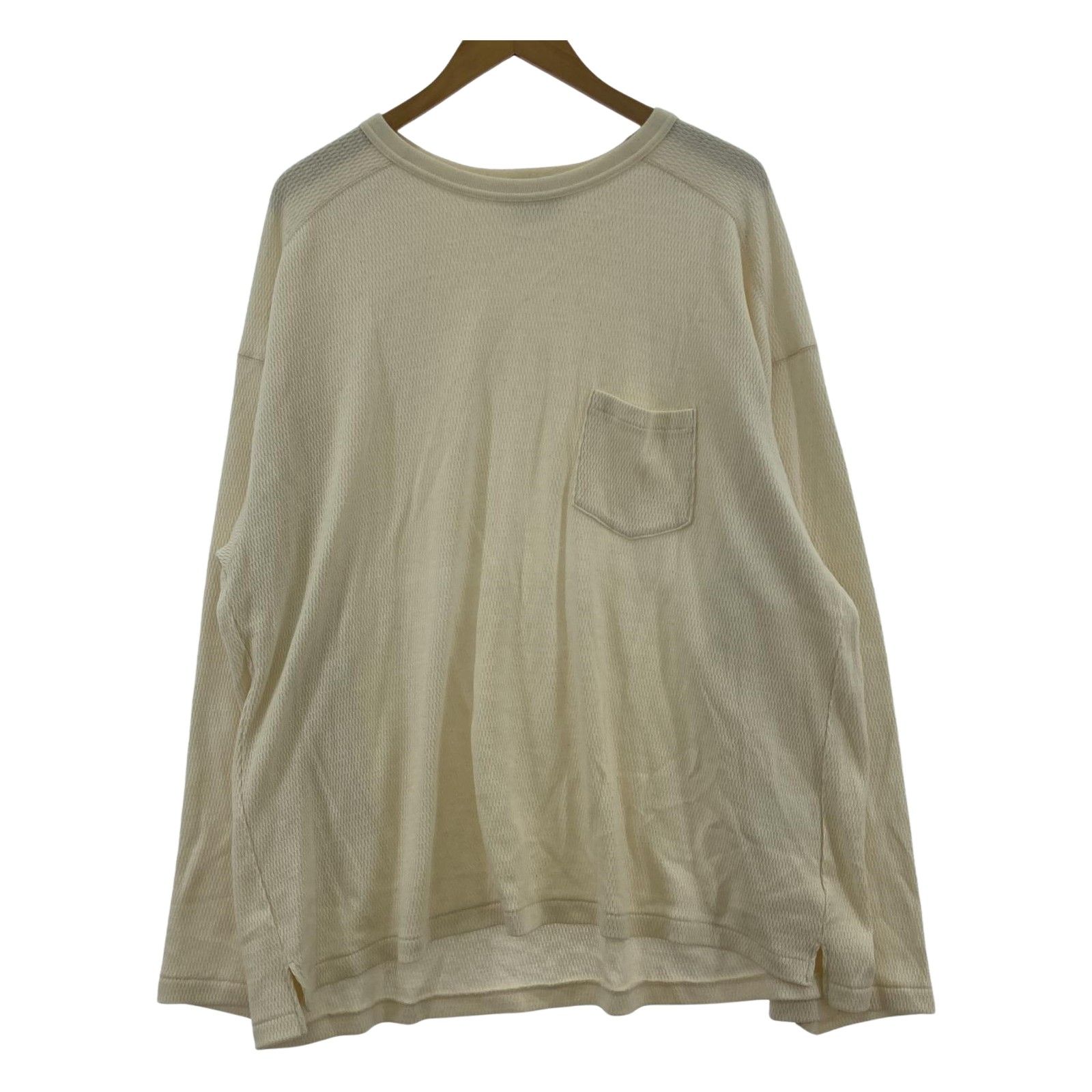 ANCELLM WAFFLE CREW NECK LS T-SHIRT 2 ANC-CT99 - メルカリ