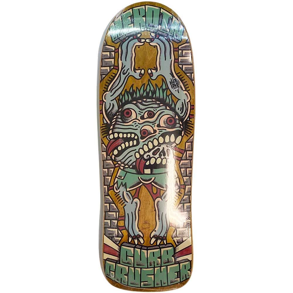 10.25インチ HEROIN ヘロイン 10.25” x 32” CURB CRUSHER X CRAWE DECK Razor Edge デッキ 板 スケートボード|スケボー|SKATEBOARD