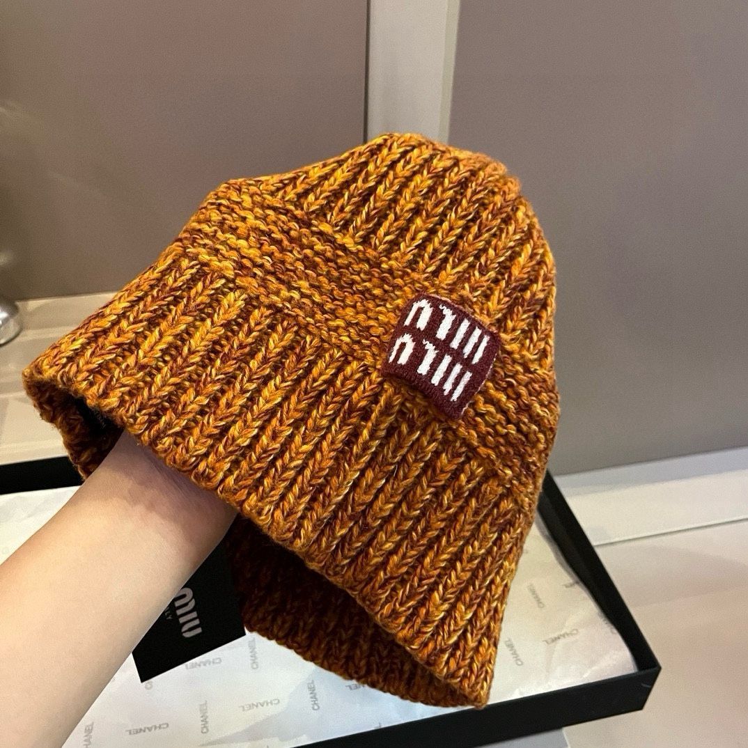 今日特価】Miu Miu 2024 秋冬新作 ニットキャップ-3 ミュウ