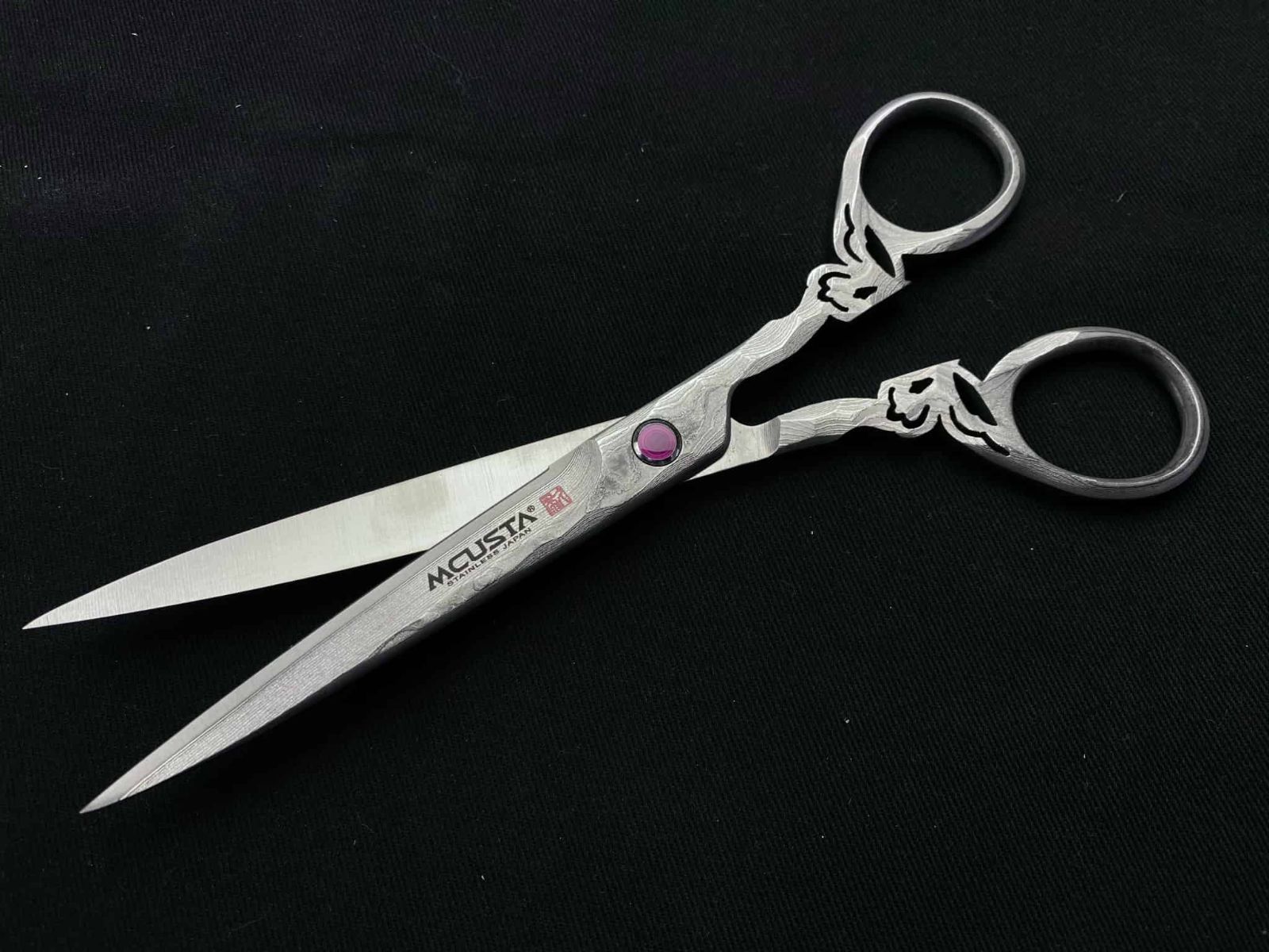 MCUSTA ダマスカスはさみ 蝶 DDB-170D 一点のみ