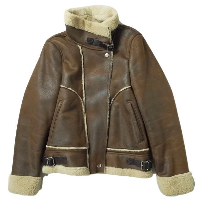 ZARA ザラ Faux Mouton Jacket フェイクムートンジャケット 5070