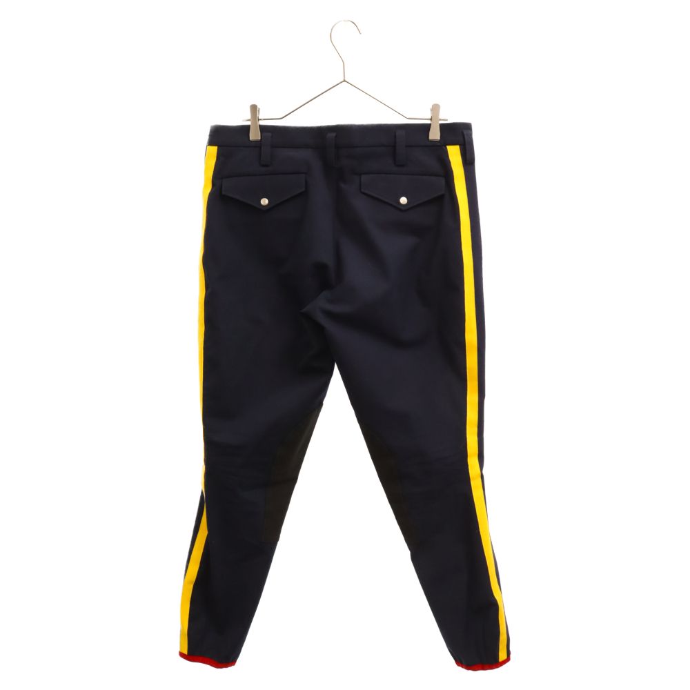 GUCCI (グッチ) Bi-stretch trousers サイドライン 裾ジップデザイン