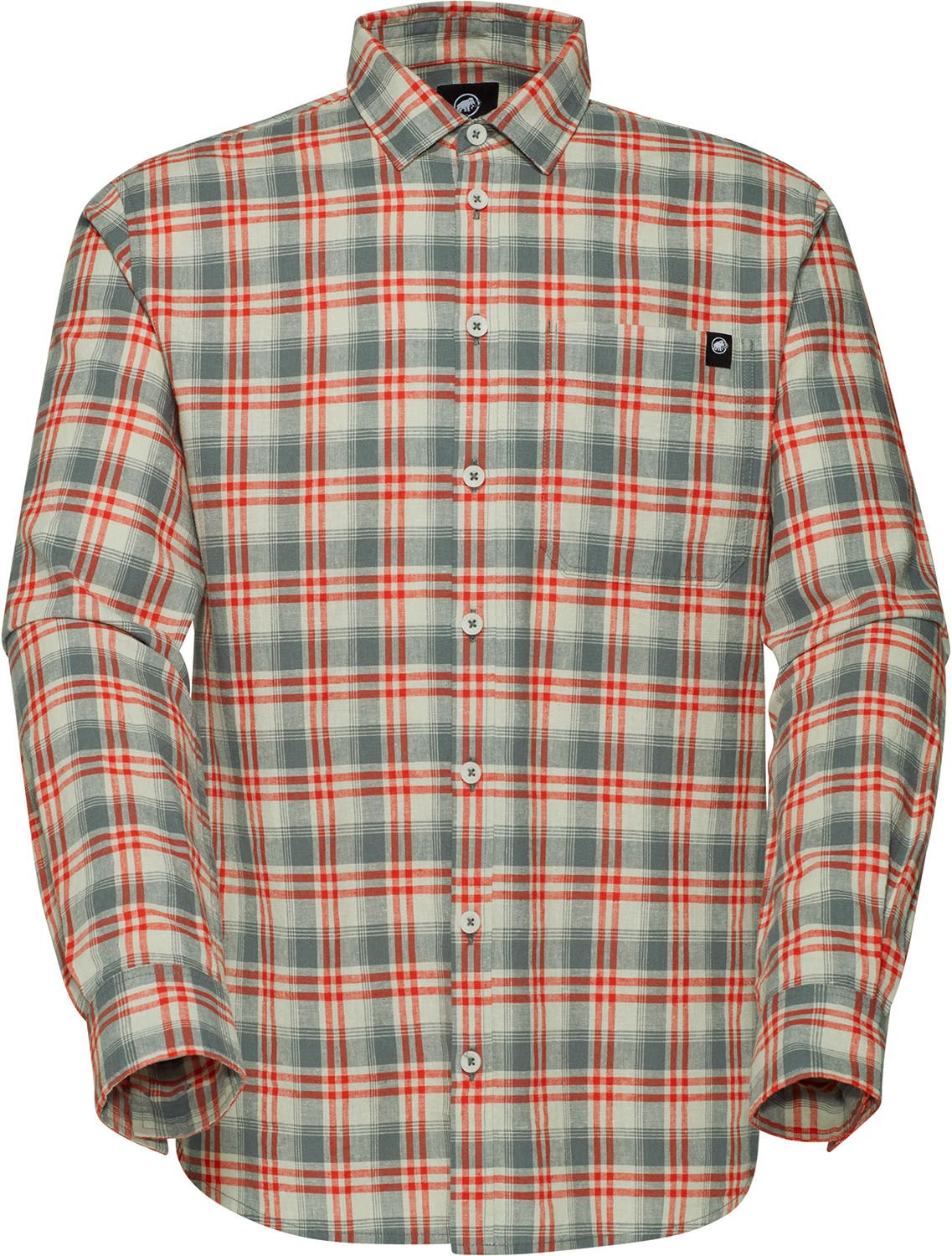 マムート MAMMUT アウトドア TROVAT SUMMER LONGSLEEVE SHIRT AF MEN 101501600 1310 SILVERSAGE-MAMM