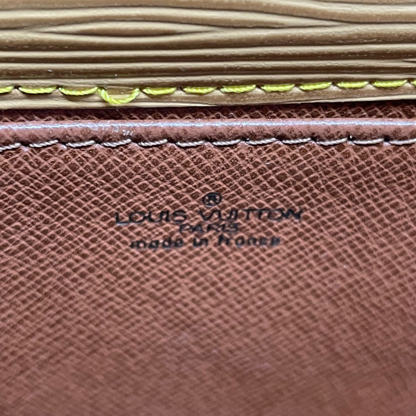 LOUIS VUITTON ルイヴィトン クラッチバッグ イエナ エピ 2347 LOUIS VUITTON ルイヴィトン エピ クラッチバック セカンド