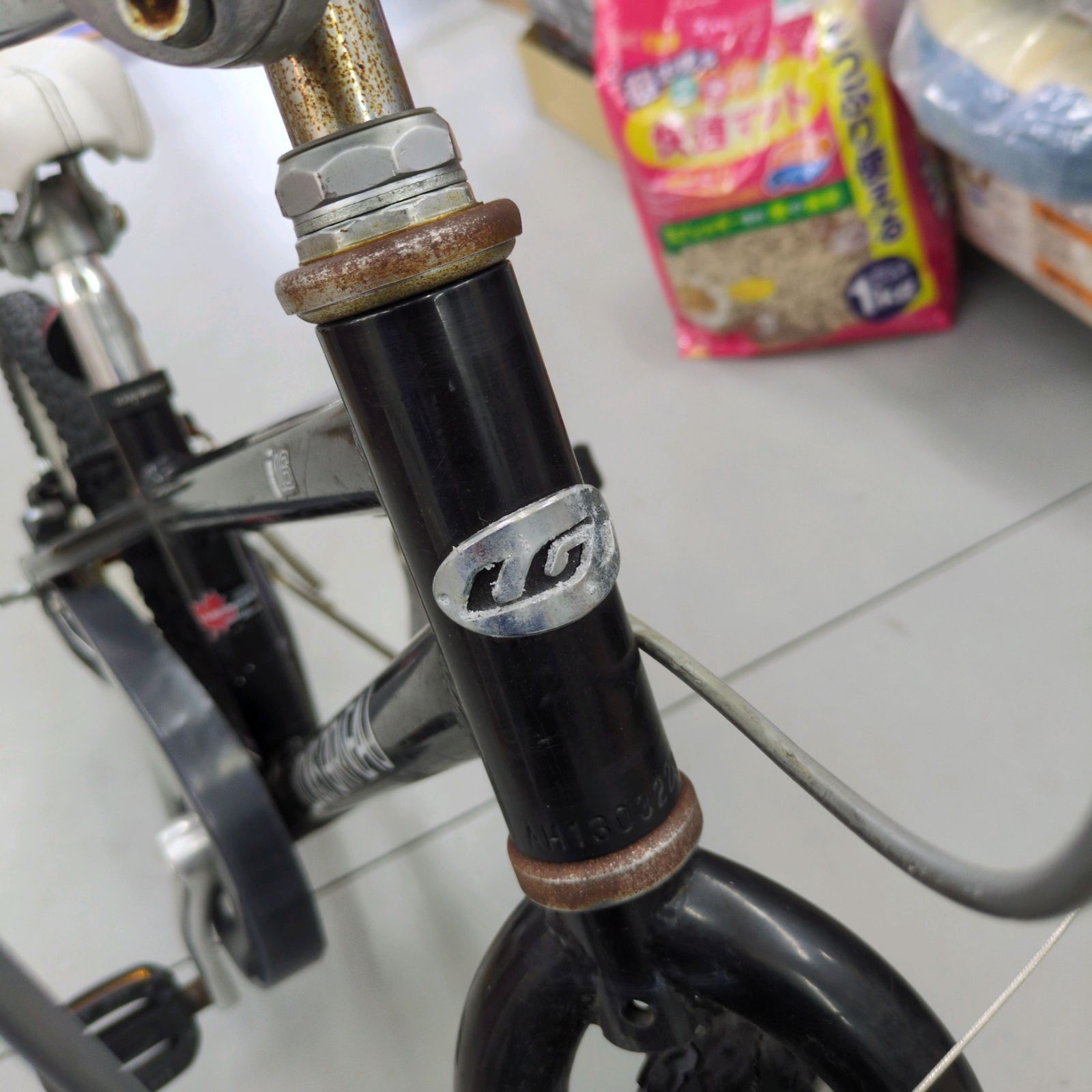J082 ☆ハンドルガタツキ有り☆子供自転車☆ルイガノ☆j16☆16インチ