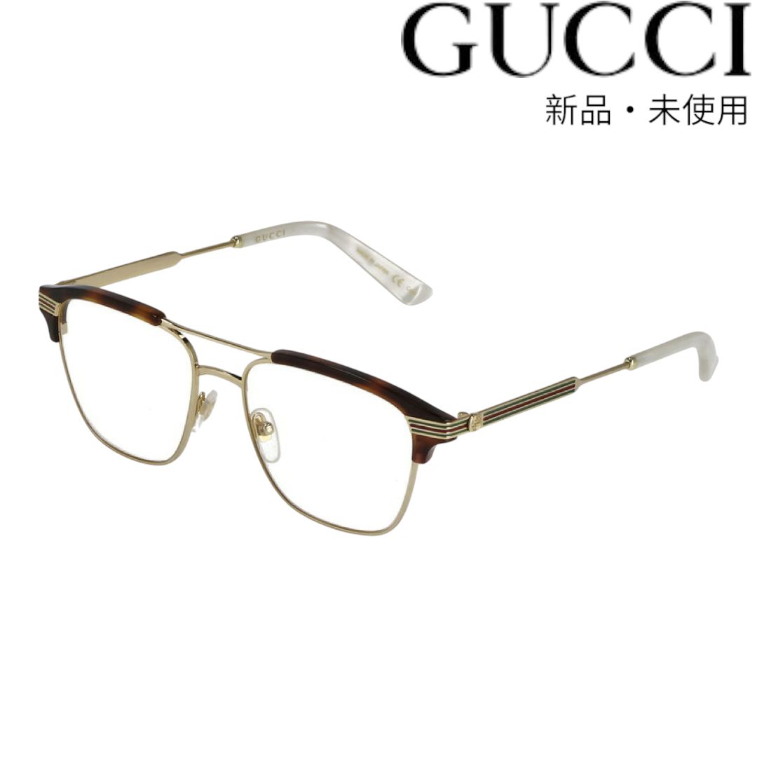 ■新品■未使用■ GUCCI グッチ GG1452K シェリーライン サングラス メガネ 眼鏡 レディース メンズ ブラウン系 HA4479 □新品□未使用□ GUCCI グッチ GG1452K シェリーライン サングラス