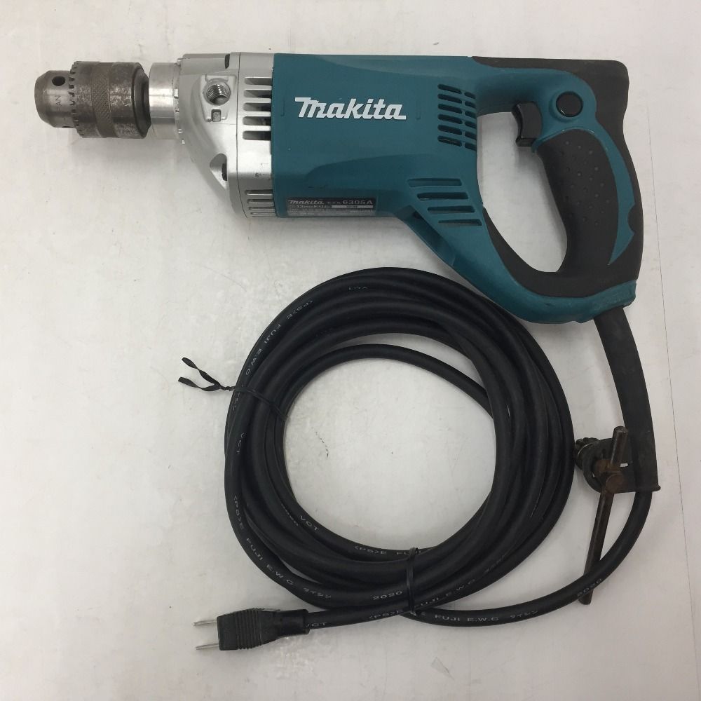 makita マキタ 100V 13mm 電気ドリル 鉄工13mm 木工30mm グリップ欠品 6305A 中古 - メルカリ