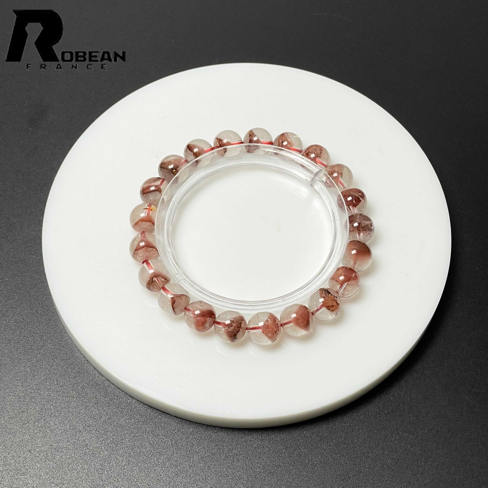 限定1個】EU製☆ROBEAN・金字塔レッドファントム☆パワーストーン 