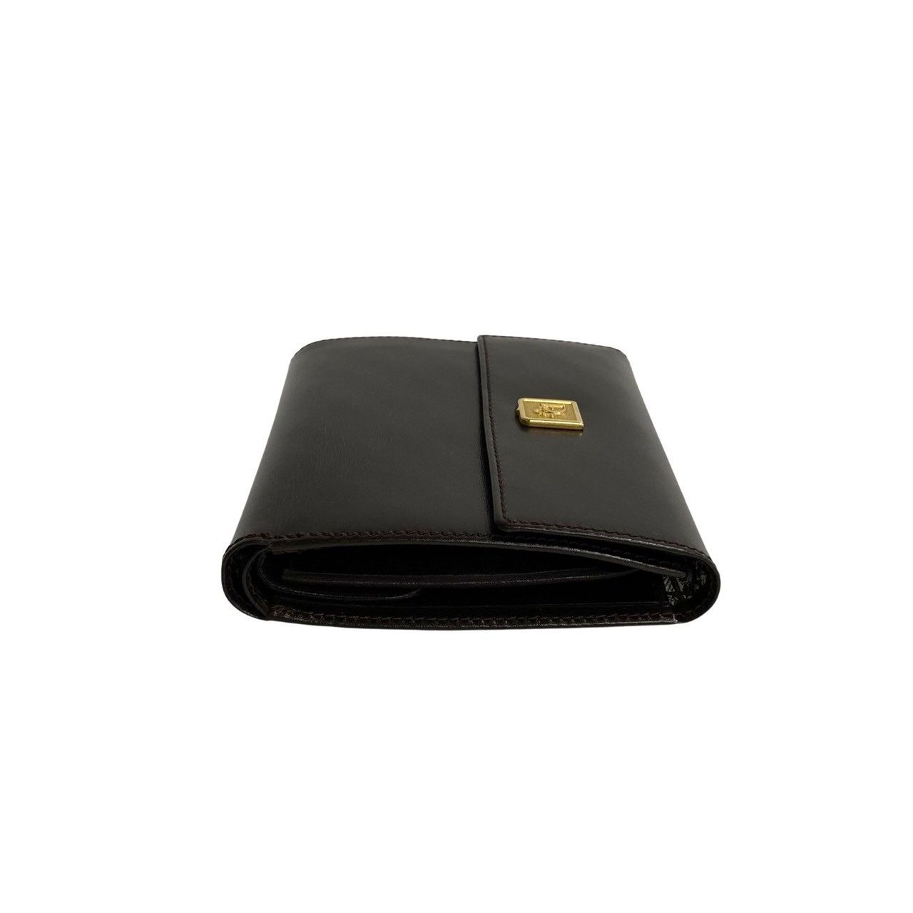 極 美品 Christian Dior ディオール トロッター 柄 ロゴ 金具 カーフ