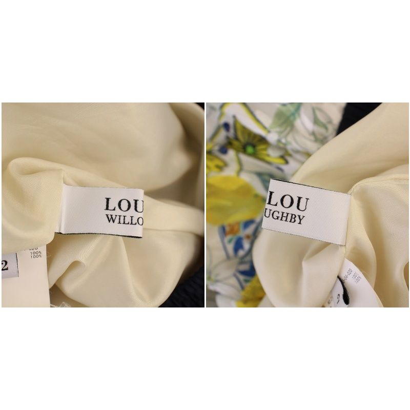 ◆ LOULOU WILLOUGHBY レモンプリントギャザースカート allureville - アルアバイル ルルウィルビー レモンプリント