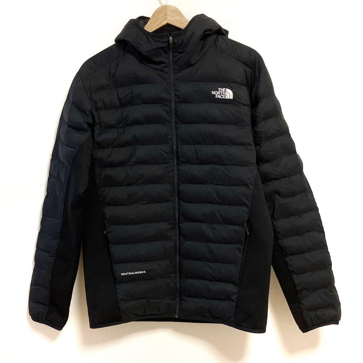 THE NORTH FACE(ノースフェイス) ダウンジャケット サイズL メンズ - NY82071NW 黒 長袖/冬 - メルカリ