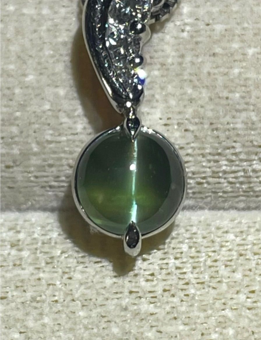 JJ130☆高級 大粒アレキキャッツ1.397ct D pt ヘッド ソ付 - メルカリ