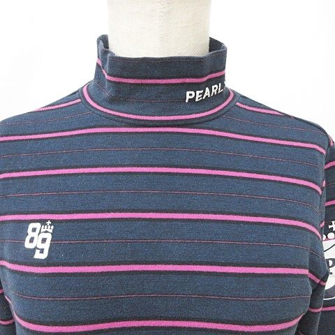 パーリーゲイツ PEARLY GATES ゴルフ シャツ ハイネック モックネック