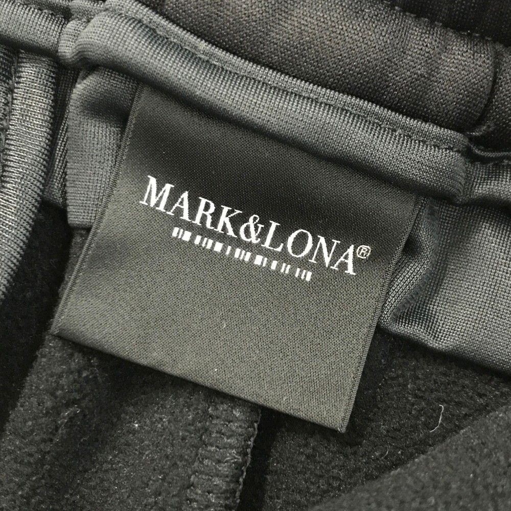 サイズ：48 MARK&amp;LONA マークアンドロナ 2024年 トラックパンツ  ブラック系 [240101428604] ゴルフウェア メンズ ストスト MARK&LONA マークアンドロナ 2024年 トラックパンツ ブラック系