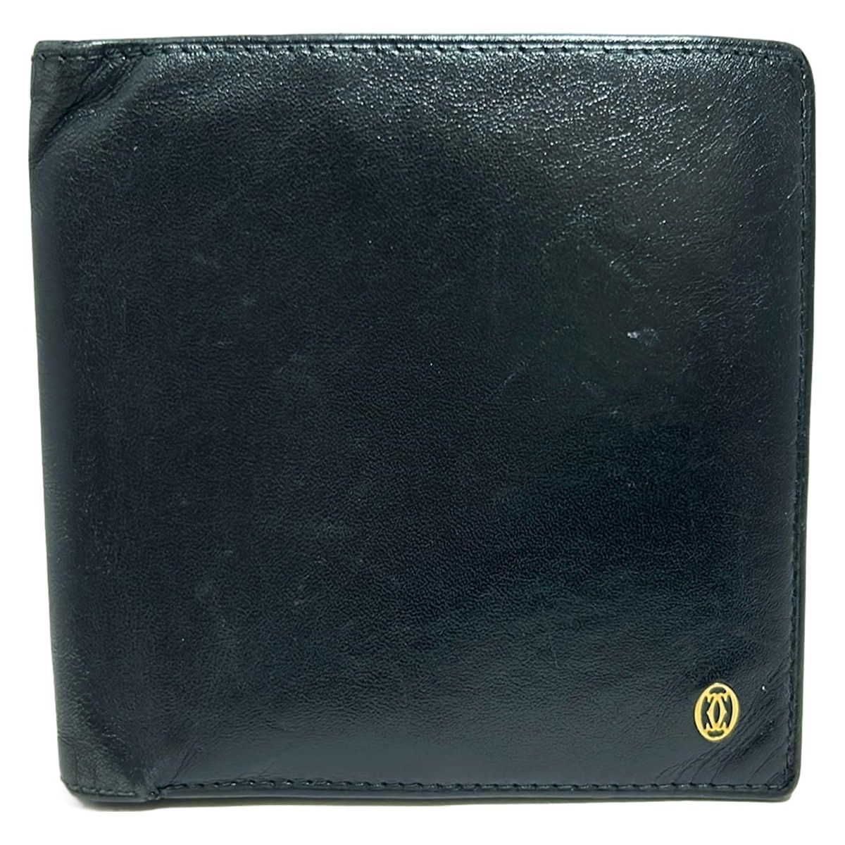 Cartier(カルティエ) 2つ折り財布 パシャ 黒 レザー - メルカリ