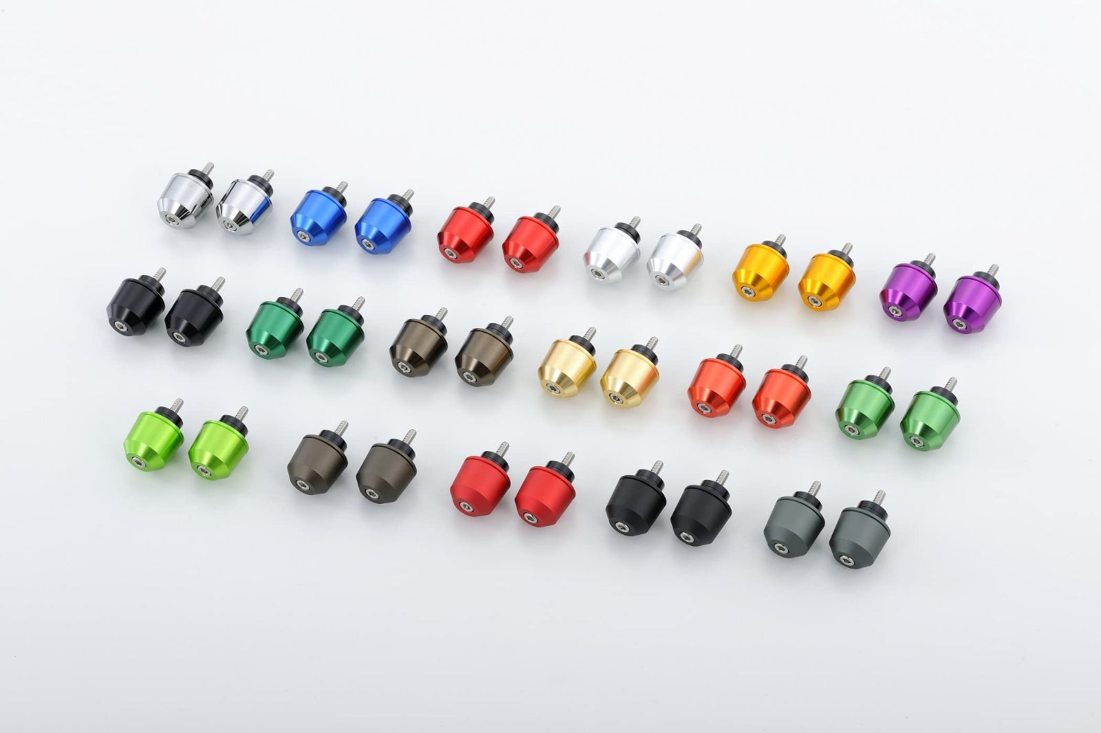 ハンドルバーエンド マットブ バイク用品 ポッシュ(POSH) ウルトラヘビーウェイトバーエンド ユニバーサルタイプ 内径14-19mm対応 : ポッシュフェイス(POSH FAITH) バイク用品 ハンドル