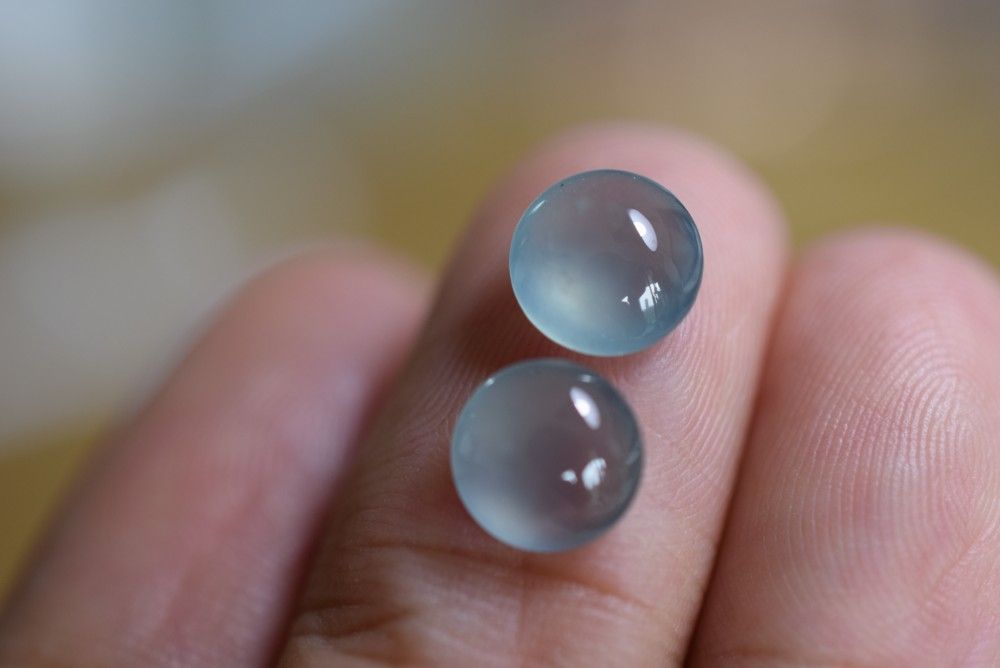 RS10-191 極上品 宝石質 高氷種 氷青色 天然グアテマラ産 A貨 本翡翠  