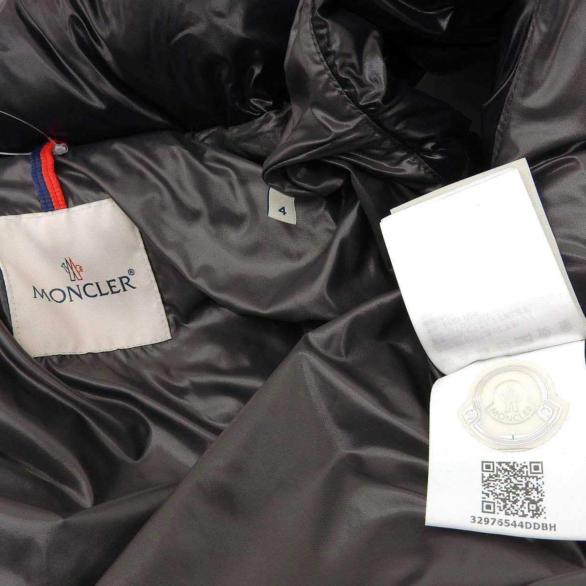 モンクレール メンズ ダウンベスト TIB ブラック／黒 MONCLER 国内正規