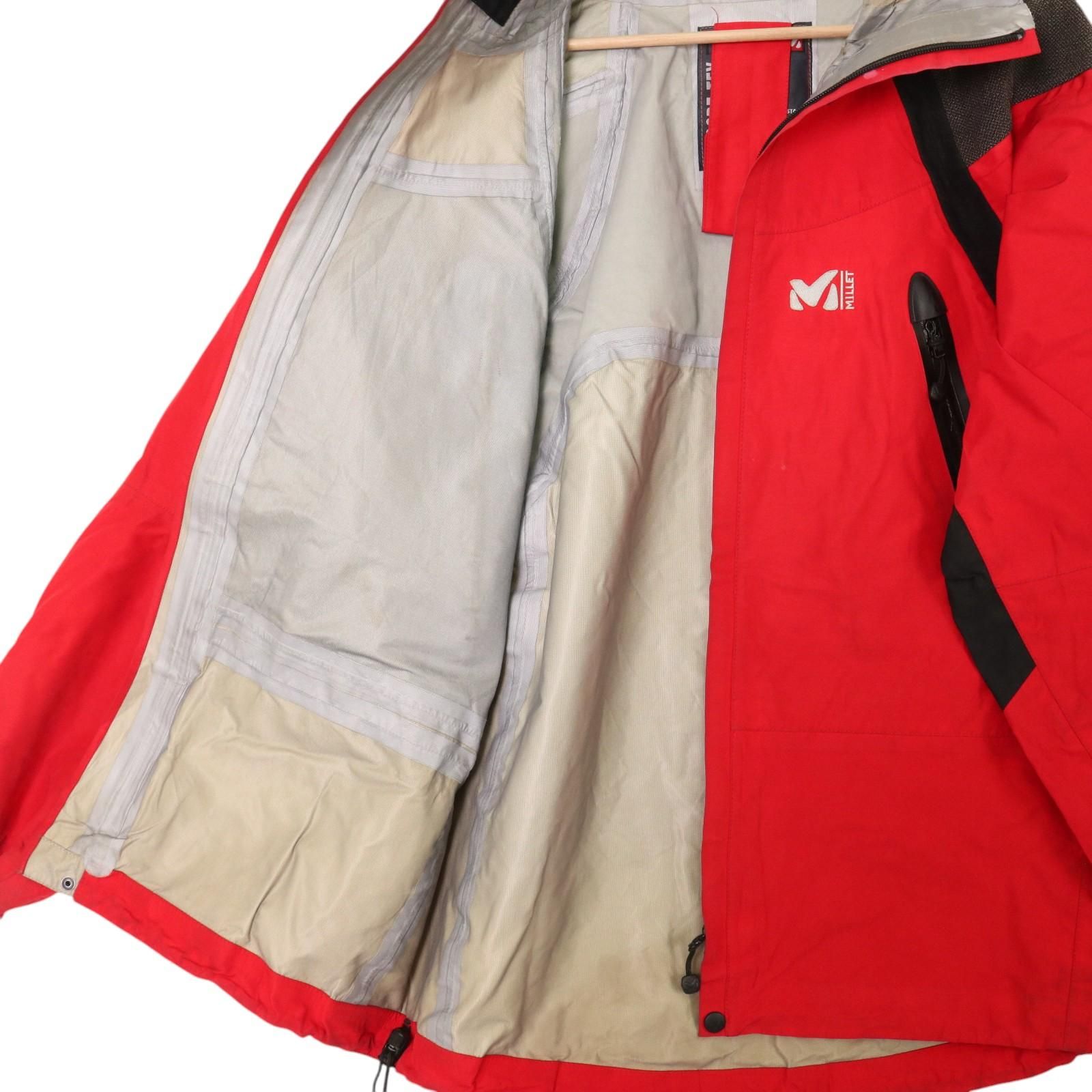MILLET ミレー GORE-TEX マウンテンパーカー アウトドア レッド 