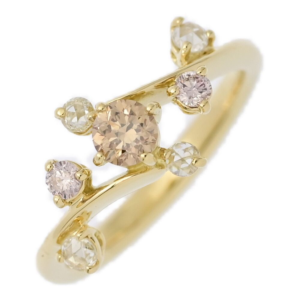 0.31ct/FD:0.26ct/カラーダイヤモンド・イエロー/ピンク
