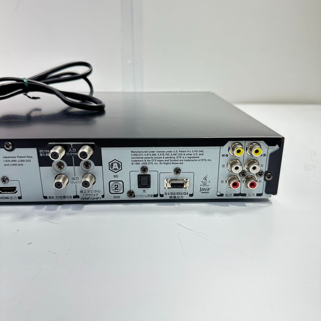 B.B　照明器具とブルーレイレコーダー BDZ-ZT2800/BDZ-ZT1800/BDZ-ZW2800/BDZ-ZW1800 主な仕様