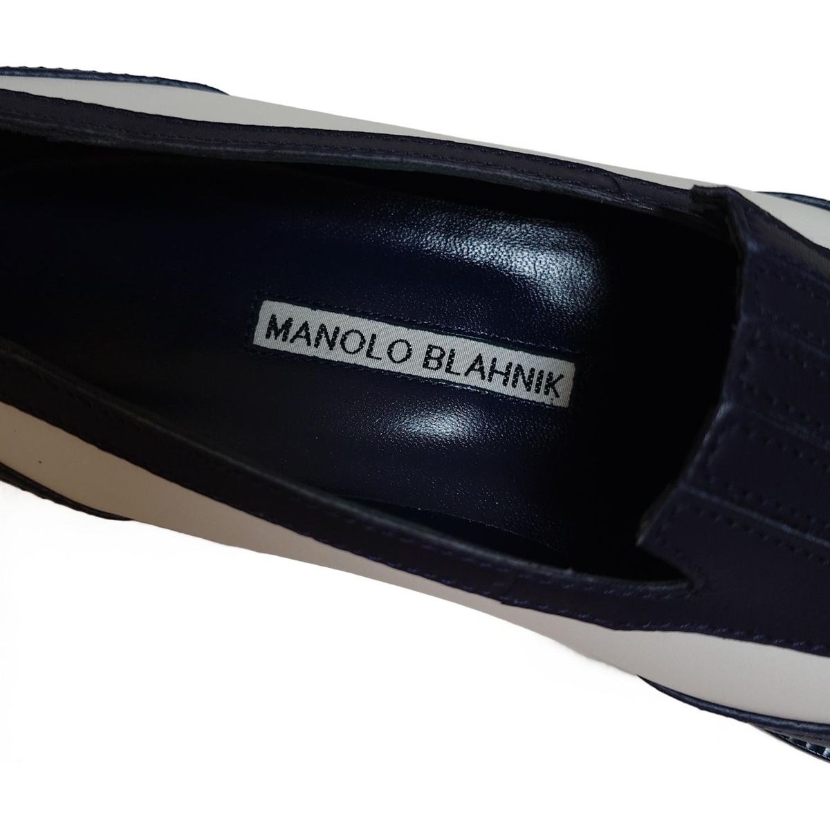 MANOLO BLAHNIK(マノロブラニク) ローファー 38 レディース美品