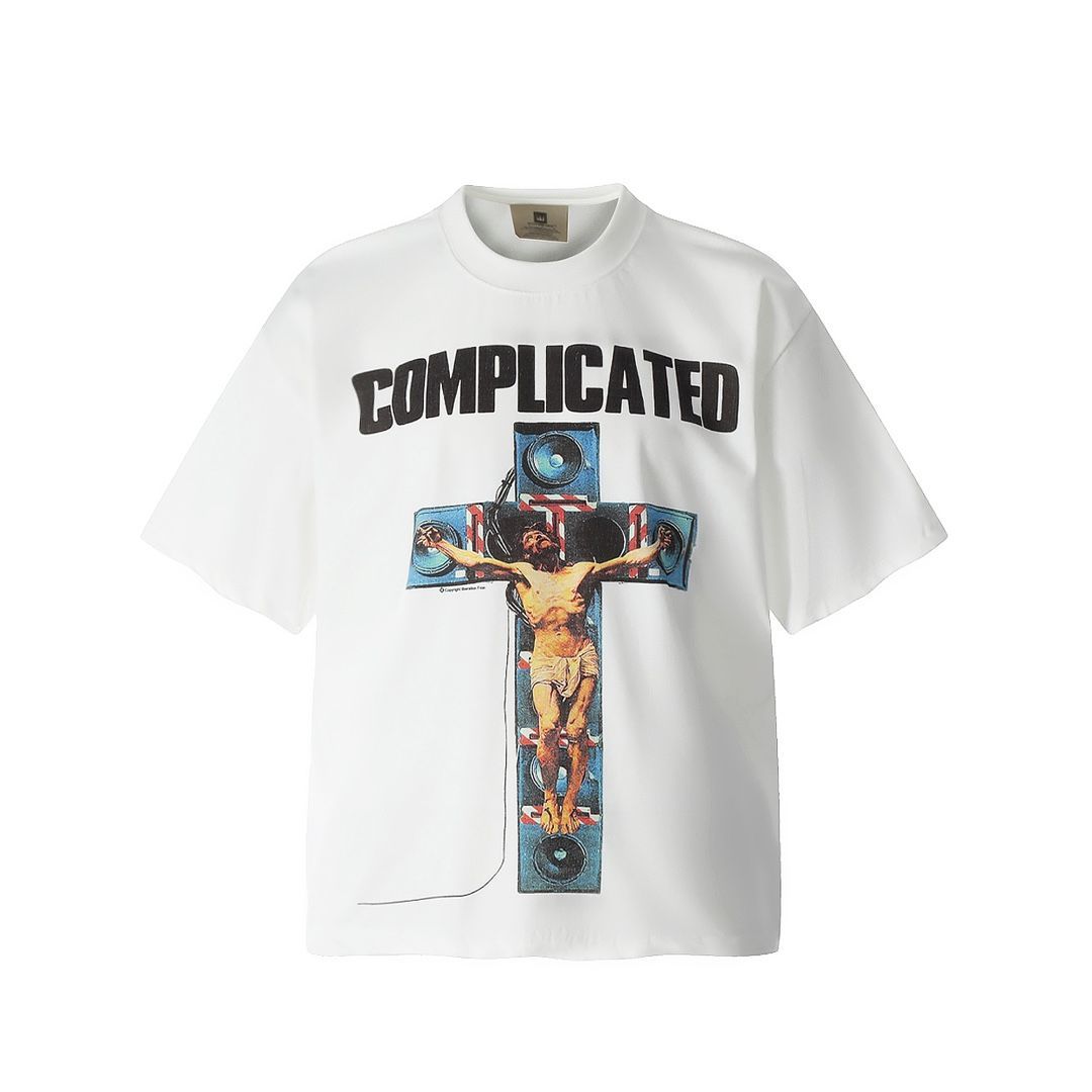 Saint Michael x KOSUKE KAWAMURA クロスポートレイトプリント