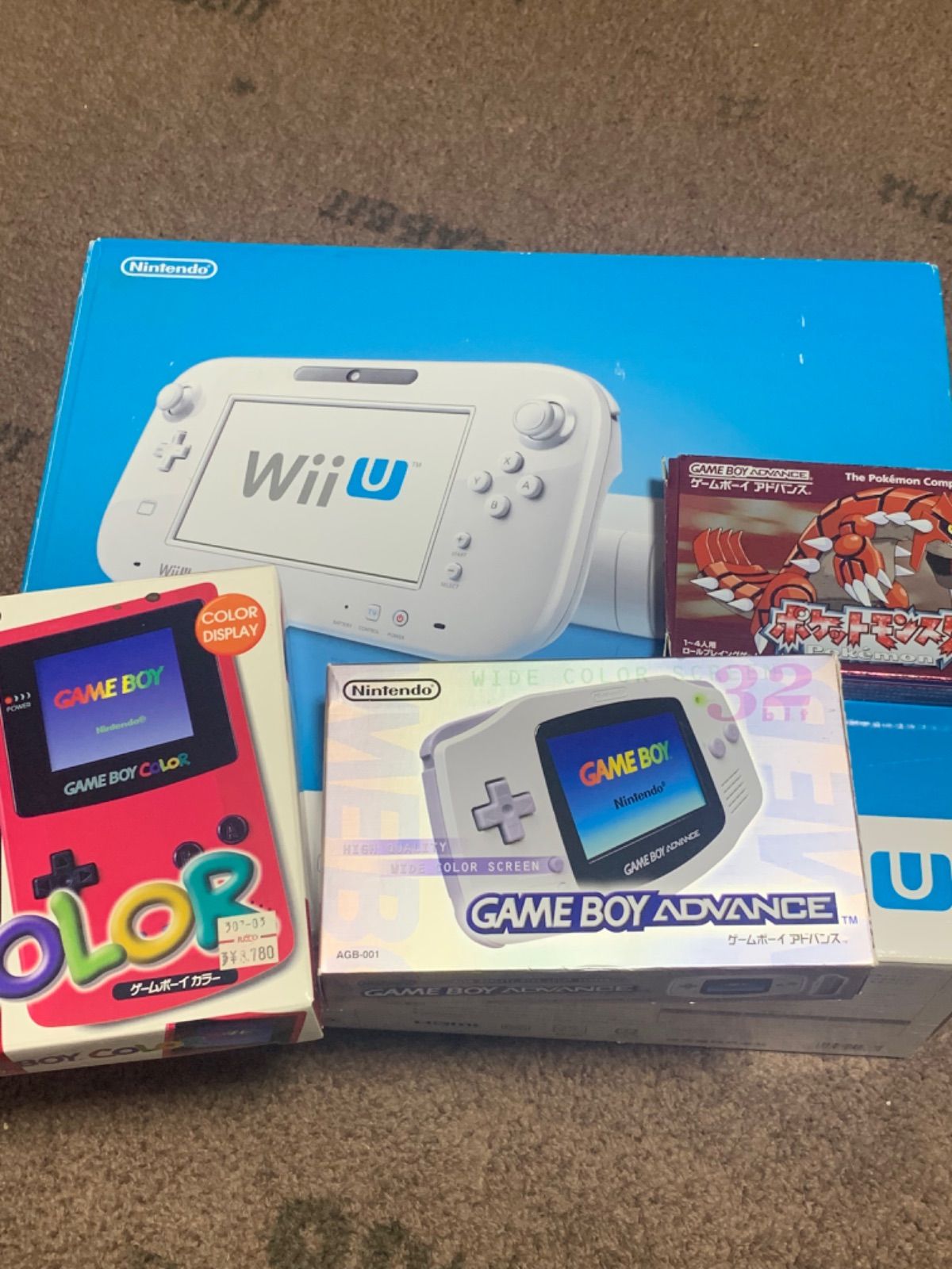 新品未使用 任天堂 ゲームボーイミクロ-
