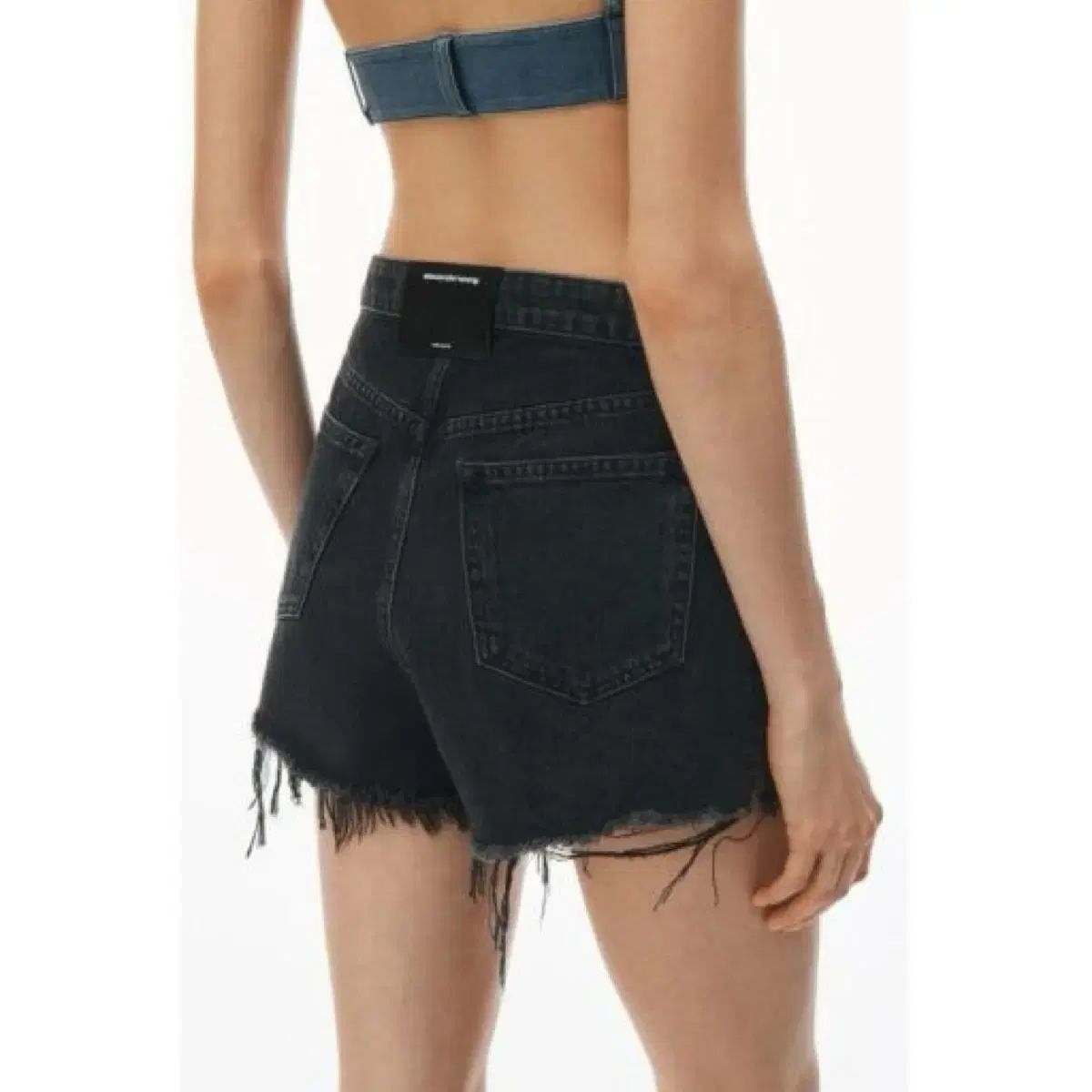 Alexander Wang ☆ホワイト レイヤード デニムショートパンツ Alexander Wang(アレキサンダーワング) デニム ショートパンツ