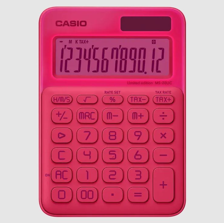 電卓 CASIO カシオ ミニジャストタイプ 限定 個性的 変わった かわいい