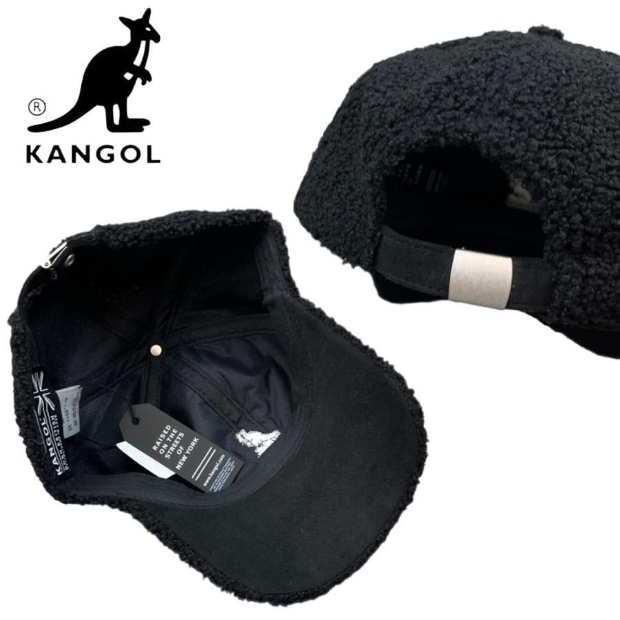 カンゴール kangol キャップ 帽子 ボア素材 K4397SM 234-069617 ワンサイズ ベースボールキャップ 防寒 刺繍ロゴ ボア ふわふわ ユニセックス KANGOL SHEEP FUR BASEBALL 新品 正規品 未使用品