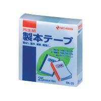 （まとめ買い）ニチバン 製本テープ BK-25 緑 25X10 BK-25-3 ﾐﾄﾞﾘ 【10個セット】