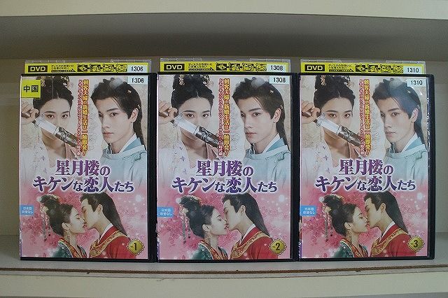 DVD 星月楼のキケンな恋人たち 全3巻 ※ケース無し発送 レンタル