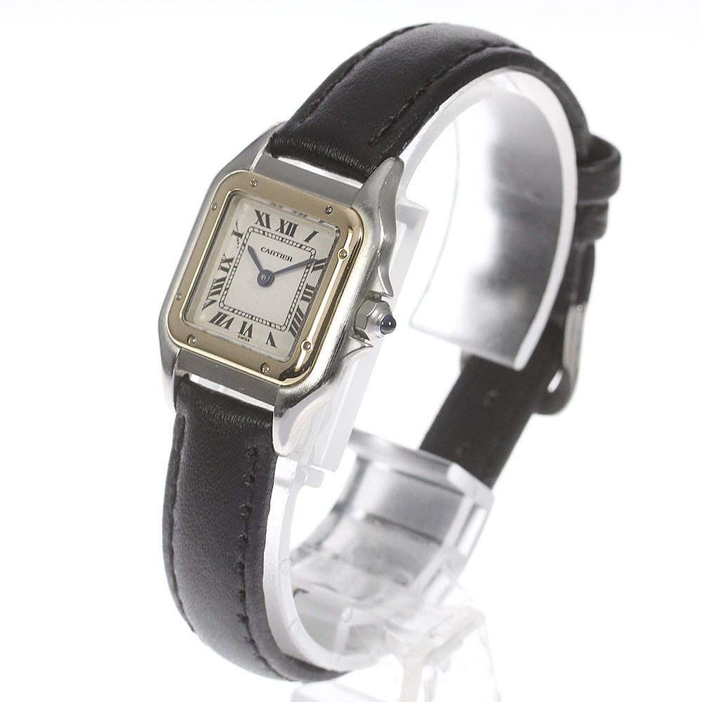 カルティエ CARTIER W250295D パンテール SM YGベゼル クォーツ レディース _877121【ev10】 Cartier - カルティエ CARTIER W250295D パンテール SM YGベゼル