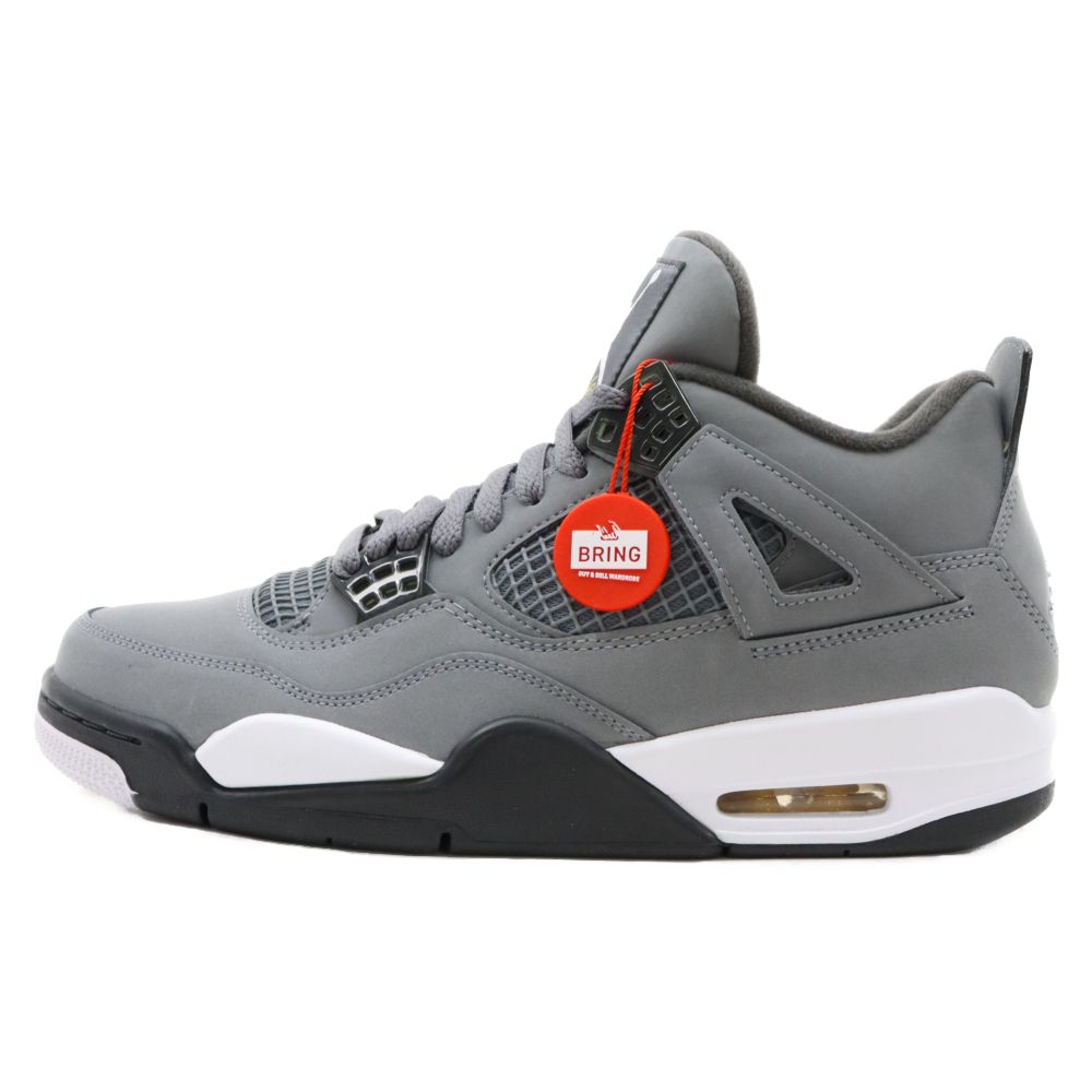 NIKE (ナイキ) AIR JORDAN 4 RETRO COOL GREY 308497-007 エア NIKE (ナイキ) AIR JORDAN 4 RETRO COOL GREY 308497-007 エア