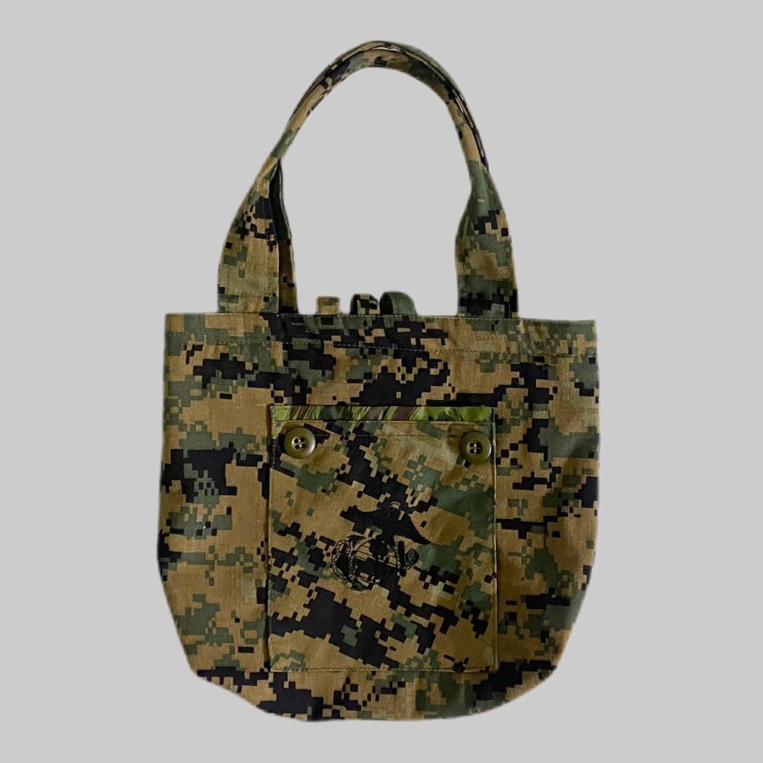 USMC ミリタリー リメイクバッグ MARPAT