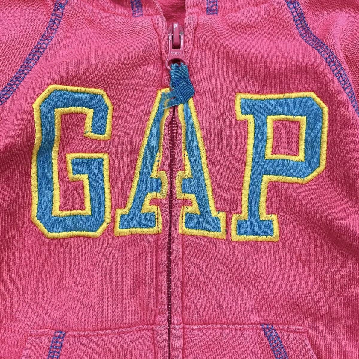 パーカー ピンク GapKids XS (4〜5) 110 - ジャケット