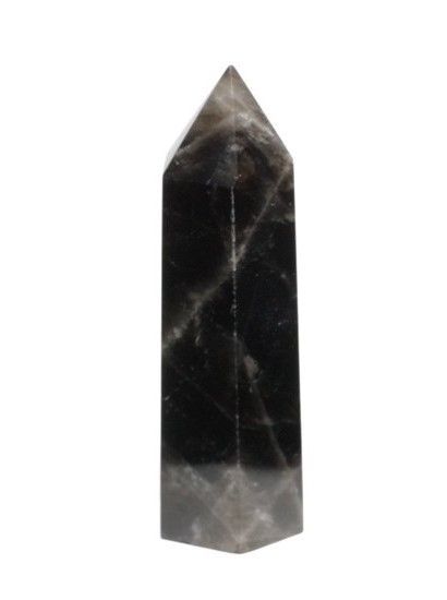 モリオンポイント 六角柱 64mm (44g) 山東省産 天然黒水晶 浄化