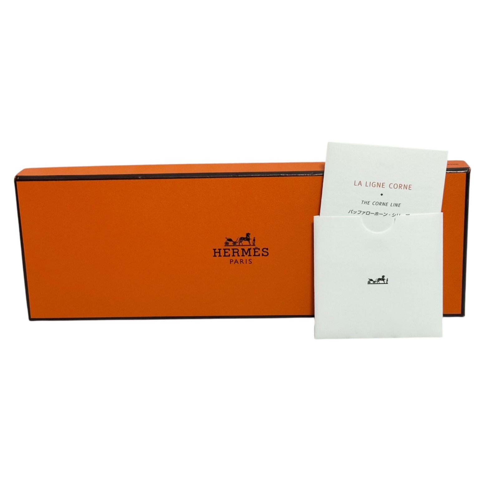 HERMES エルメス 未使用 バッファローホーン 水牛 かんざし