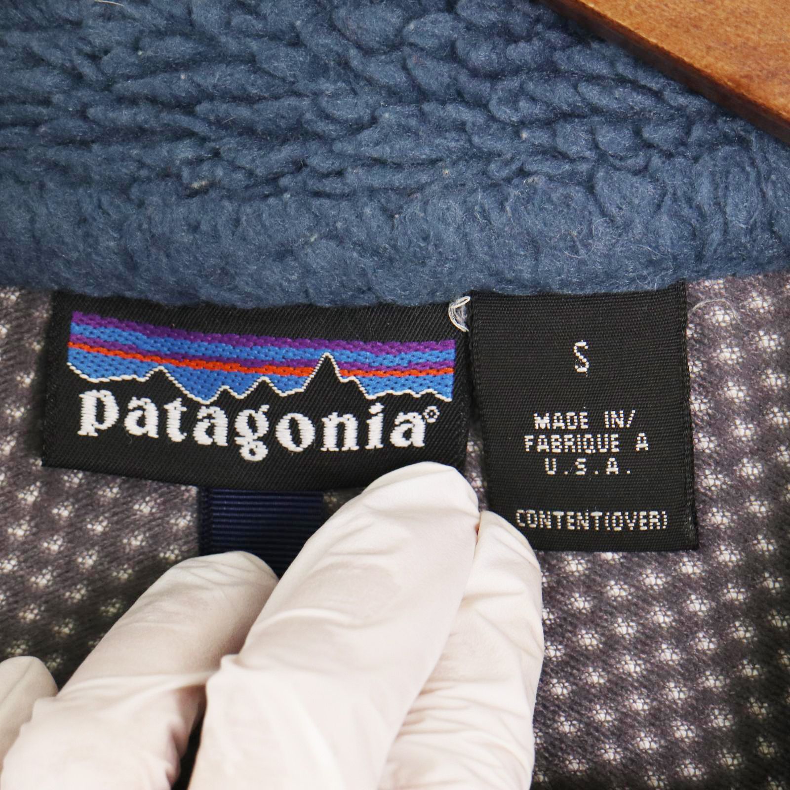 00年代 USA製 patagonia パタゴニア Retro-X レトロX フリース