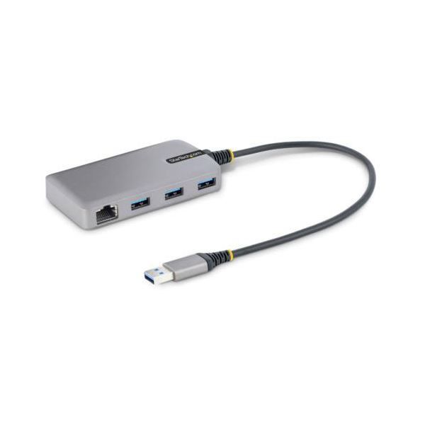 StarTech.com USBハブ USB-A×3 30cm スペースグレー 5G3AGBB-USB-A-HUB 1個