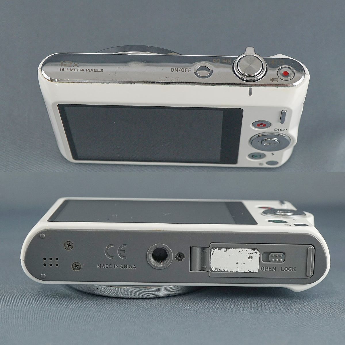 CASIO EXILIM EX-ZS190 デジタルカメラ USED品 本体＋バッテリー