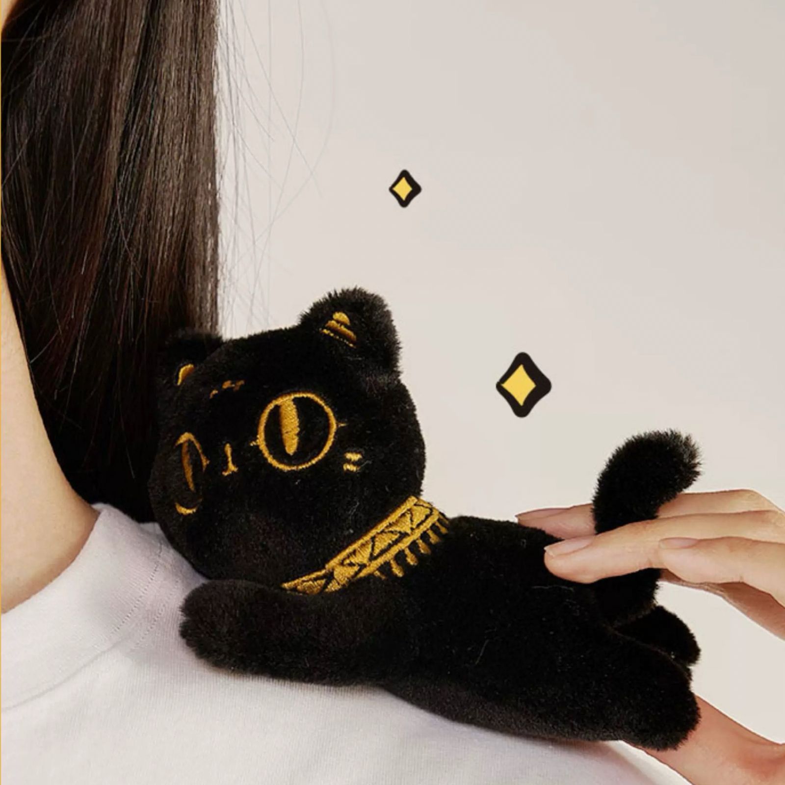 アンティーク　猫　オブジェ　ぬいぐるみ Stuffed Toy / ぬいぐるみ〈 猫・オブジェ・ディスプレイ